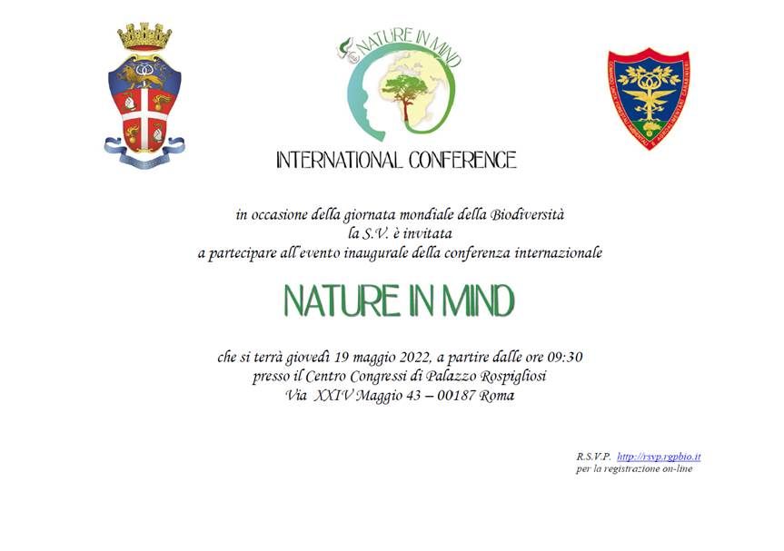 In Corso Il Convegno “Nature In Mind” Dell’Arma Dei Carabinieri
